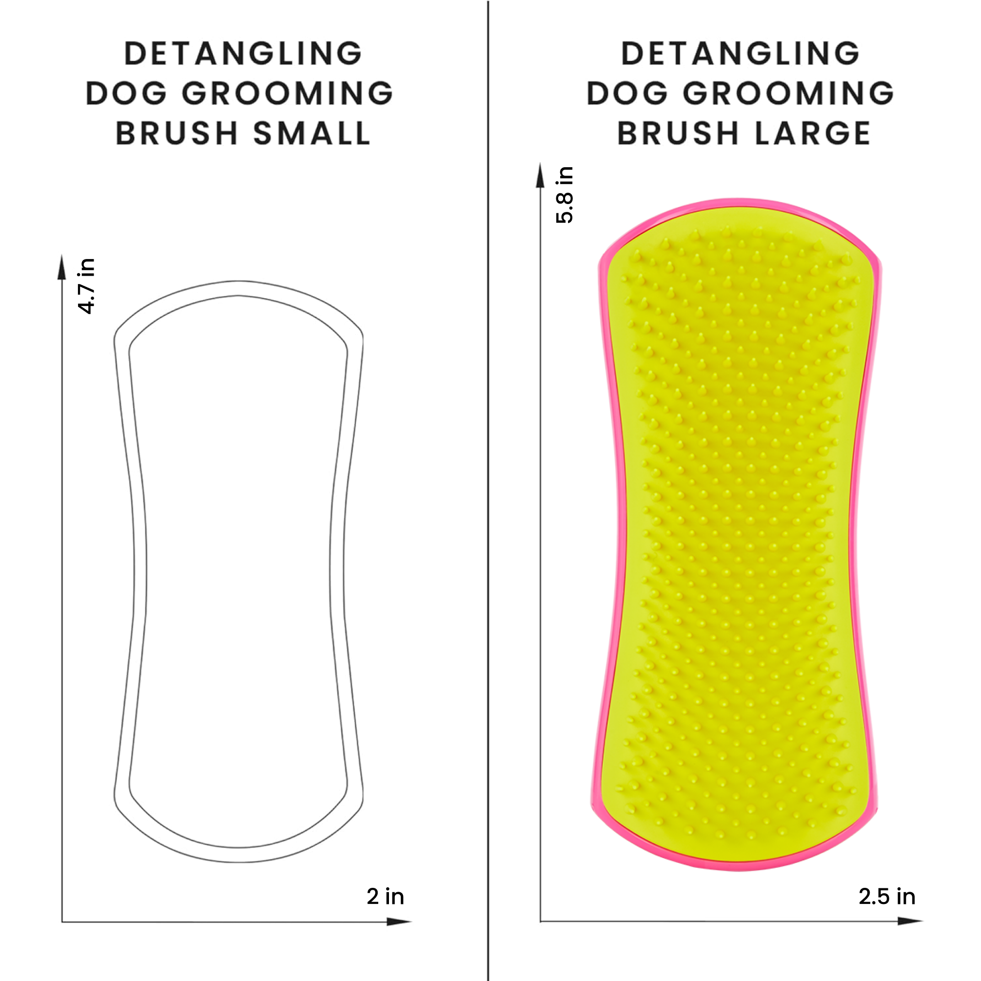 Detangling Dog Grooming Brush